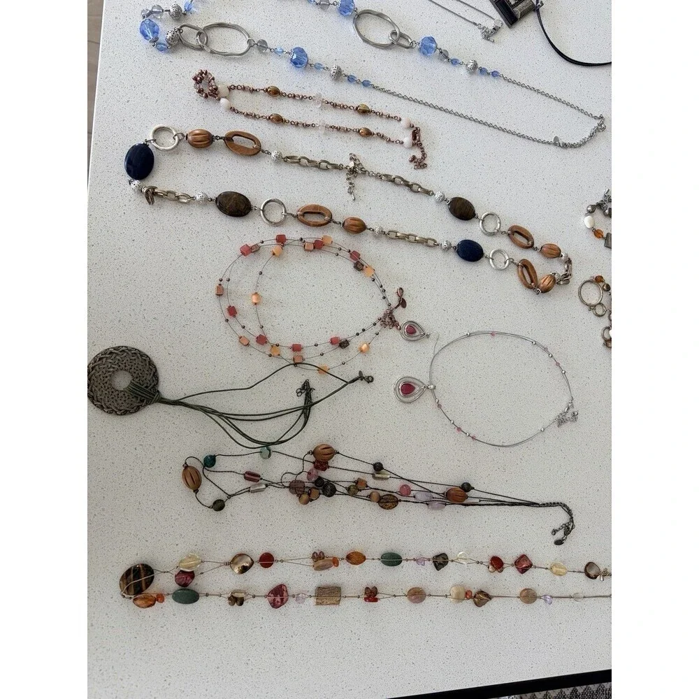 Amazing Lot of All Lia Sophia Jewelry Necklaces, Bracelets, Rings New Used